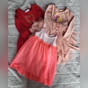 Joe Fresh Red and Pink Girls' Costume Dresses - Tulle & Princess Prints